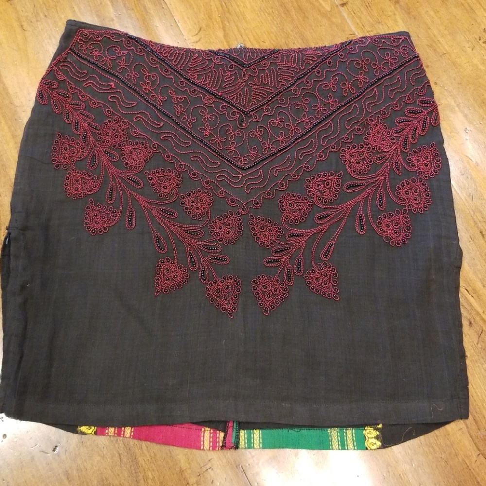 Beaded skirt, L